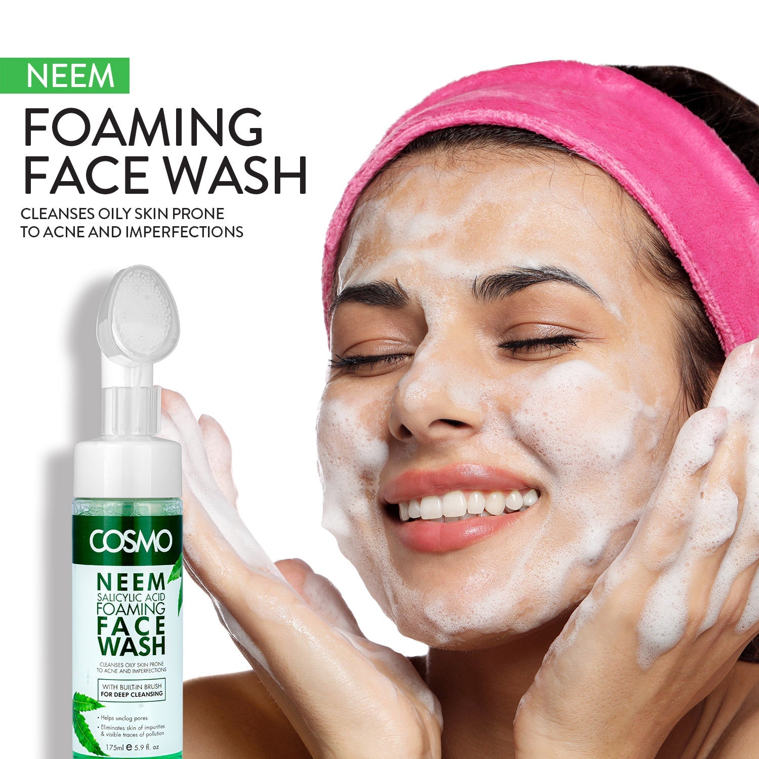 Neem Salicylic Acid Foaming Face Wash